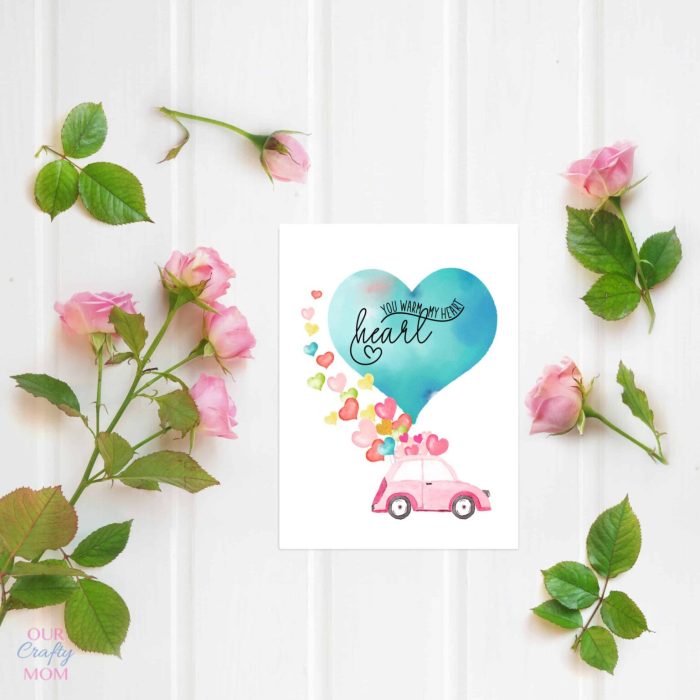 16 Adorable Valentines Day Wall Art Printables | Made In A Day