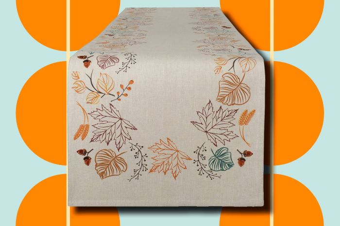 🇸🇬 [In Stock]Table Runner Light Luxury Nordic PVC Waterproof Stripe Solid Color Table Runners ...